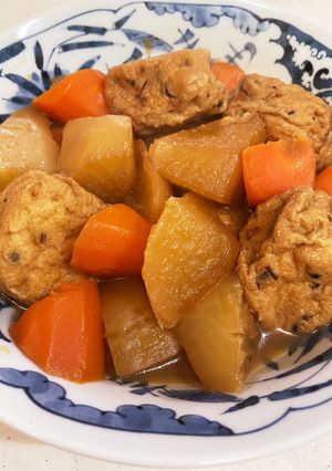 味しみ♡がんもと大根煮物-レシピのメイン写真