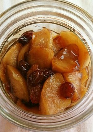 りんごとレーズンのシナモン煮-レシピのメイン写真