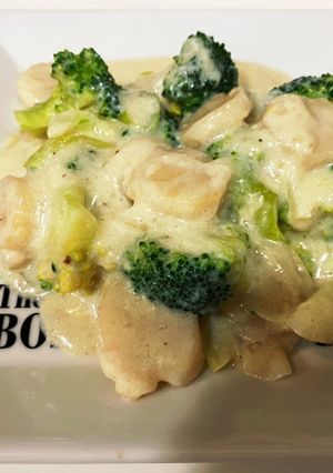ホタテとブロッコリーの豆乳クリーム煮☆-レシピのメイン写真