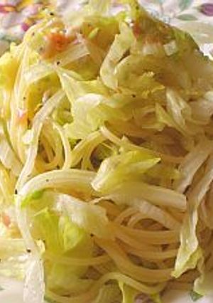 梅とシラスのさっぱりパスタ-レシピのメイン写真