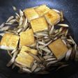 厚揚げ豆腐とゴボウの甘辛炒め