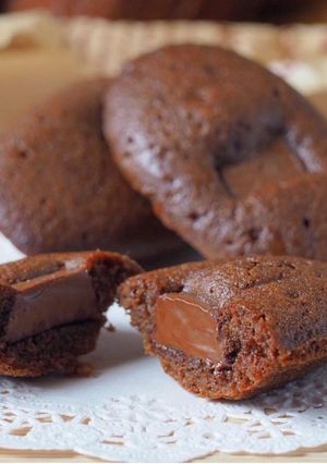 チョコレートのマドレーヌ-レシピのメイン写真