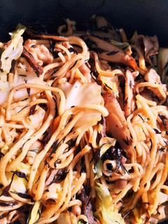 ひじき焼きそば-レシピのメイン写真
