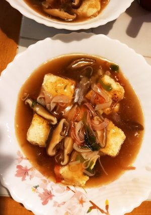 和風だし香る★あんかけ揚げ出し豆腐★-レシピのメイン写真