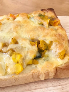 かぼちゃサラダアレンジ☆チーズトースト-レシピのメイン写真