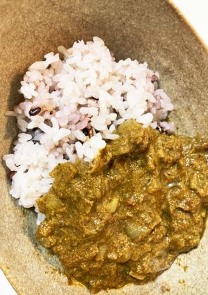 トマト缶でほうれん草カレー-レシピのメイン写真