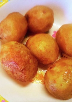 新ジャガの 塩まぶし素揚げ-レシピのメイン写真