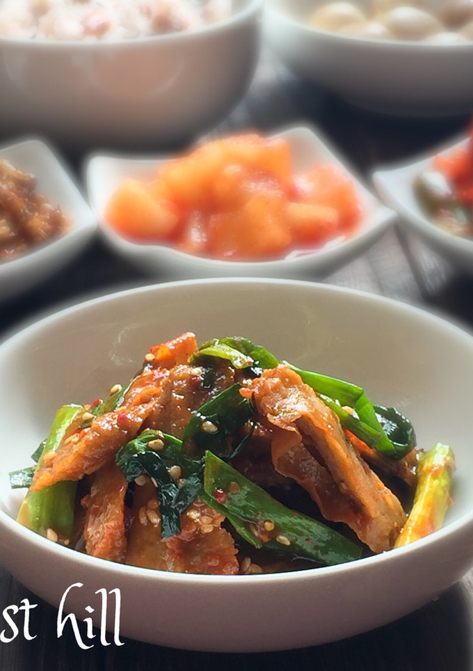 お弁当にも！韓国風・さつま揚げの煮物-レシピのメイン写真