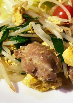 砂肝のニラ玉炒め-レシピのメイン写真