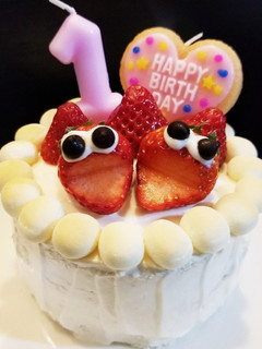 離乳食☆一歳の誕生日ケーキ☆-レシピのメイン写真