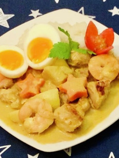 Tくんのアレンジレシピ☆イエローカレー♪-レシピのメイン写真