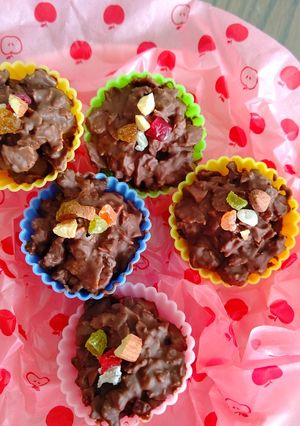 バレンタインデーかんたんチョコクランチ-レシピのメイン写真