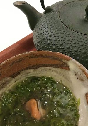 お湯注ぐだけ✳︎海苔と梅干のお吸い物-レシピのメイン写真