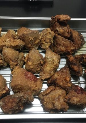鉄分足りない人！豚レバーの唐揚げ-レシピのメイン写真