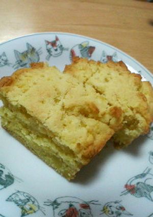 ホットケーキミクスでサツマイモケーキ-レシピのメイン写真