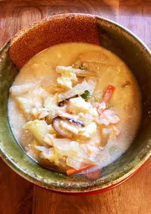 居酒屋さんの鮭の粕汁-レシピのメイン写真