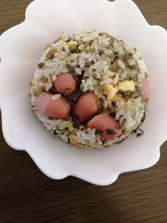 ウィンナー入り高菜チャーハン-レシピのメイン写真