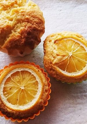 レモンのカップケーキ-レシピのメイン写真
