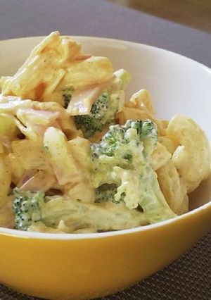 ◆作り置きに便利♡カレーマカロニサラダ◆-レシピのメイン写真