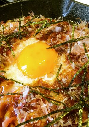 脱！世界観❖超フワとろ☆山芋鉄板焼-レシピのメイン写真