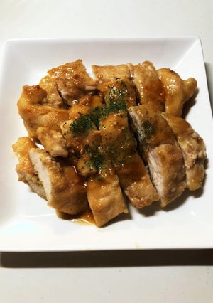 コスパのよい鶏胸肉のガーリック照り焼き-レシピのメイン写真