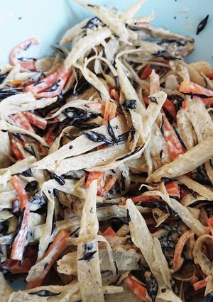 ごぼうとひじきの胡麻マヨサラダ-レシピのメイン写真