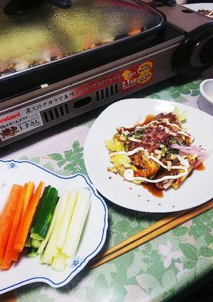 ホッほっHolidayランチお好み焼き♪-レシピのメイン写真
