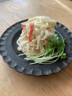 簡単副菜。大根とカニカマのサラダ-レシピのメイン写真