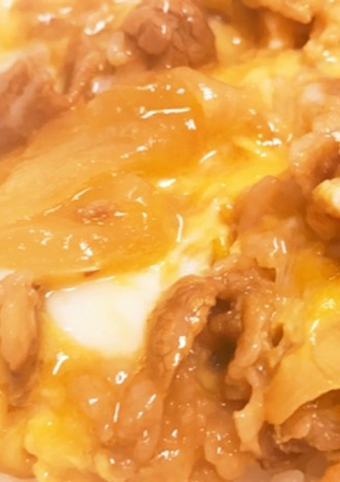 簡単！牛丼リメイク卵とじ〜-レシピのメイン写真