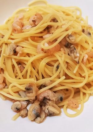 お手軽なのに本格的？シーフードパスタ-レシピのメイン写真