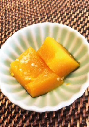 シンプルな美味しさ！かぼちゃの塩麹煮-レシピのメイン写真