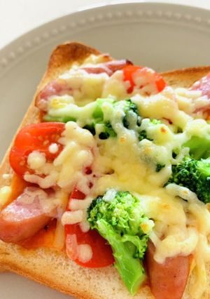 冷凍作り置きトースト〜ピザパン〜-レシピのメイン写真