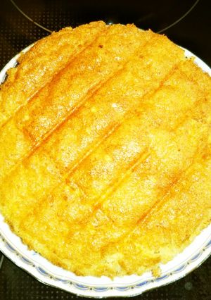 $混ぜて焼くだけしっとりカステラ$-レシピのメイン写真