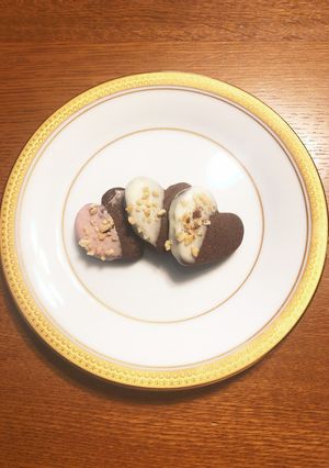 ココアクッキーを可愛くアレンジ！-レシピのメイン写真