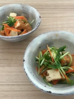 簡単 厚揚げサラダ-レシピのメイン写真