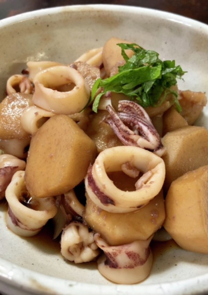 イカと里芋の煮物☆柔らかしみしみ-レシピのメイン写真