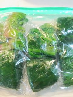 ほうれん草の冷凍保存方法・茹で方-レシピのメイン写真