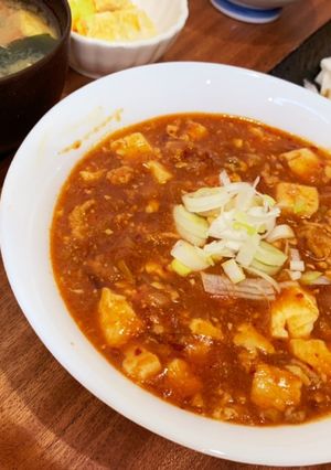 ご飯にかけても美味しい!ピリ辛麻婆豆腐!-レシピのメイン写真