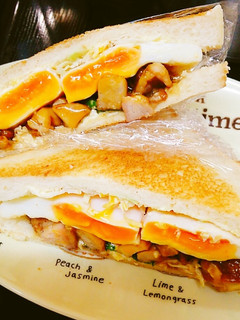 簡単!照り焼きチキンサンド-レシピのメイン写真