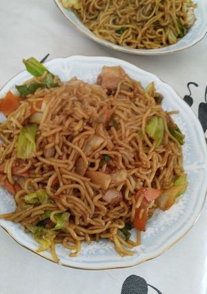 定番ソース焼きそば(生野菜編)-レシピのメイン写真