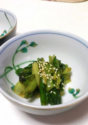 ちょっと一品✩小松菜の海苔和え お浸し-レシピのメイン写真