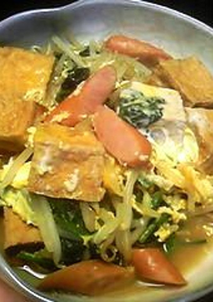 ★厚揚げと野菜の玉子とじ★-レシピのメイン写真