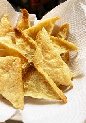 糖質制限の方に捧げる☆油揚げチップス-レシピのメイン写真