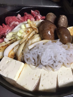我が家のすき焼き(下割)-レシピのメイン写真