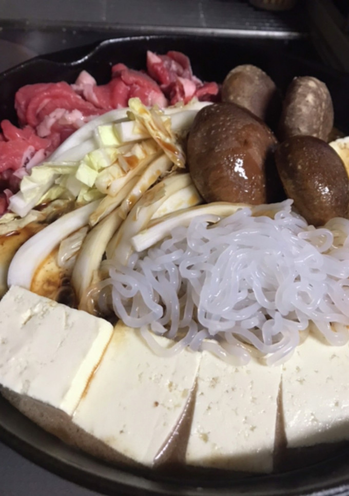 我が家のすき焼き(下割)-レシピのメイン写真