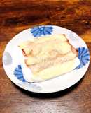 はんぺんとベーコンのチーズ焼き