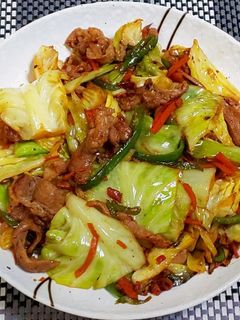 キャベツと豚肉のオイスター炒め-レシピのメイン写真