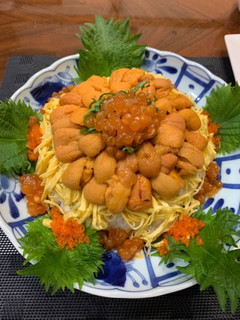 ウニ丼を作ってみました♡-レシピのメイン写真