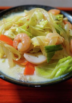 お野菜たっぷり　ちゃんぽん風麺-レシピのメイン写真