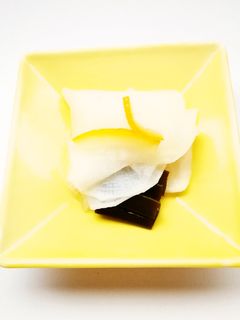 簡単・大根と柚子茶の甘酢漬け-レシピのメイン写真